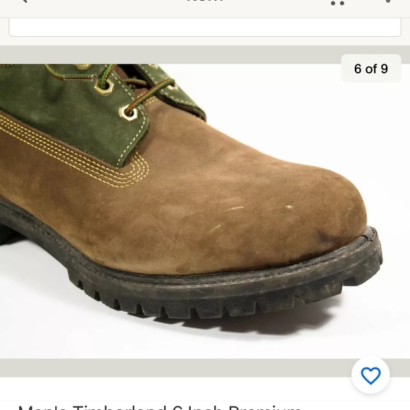 Timberland 6 Inch Premium Waterproof Boots Sz 12 - Picture 5 of 8